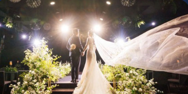 수원 광교 웨딩박람회 박람회 참가 업체 부스 전경