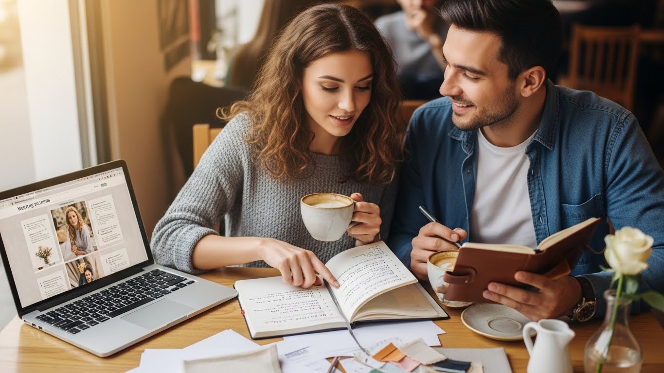 천안/아산 웨딩박람회 행사장 내부 전경 및 참관객 모습