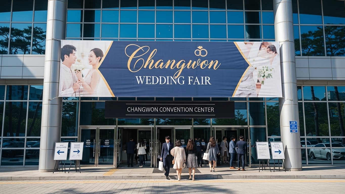 수원 웨딩박람회 웨딩 관련 상품 및 서비스 전시